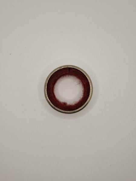 Vintage Wine Drip Collar – Silverplate Barware Felt Lined Mid-Century Carousel 2