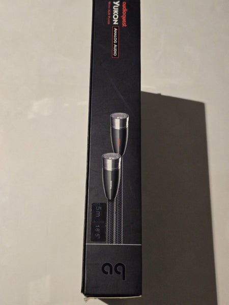 Audioquest Yukon XLR interconnects 5m pair Carousel 6