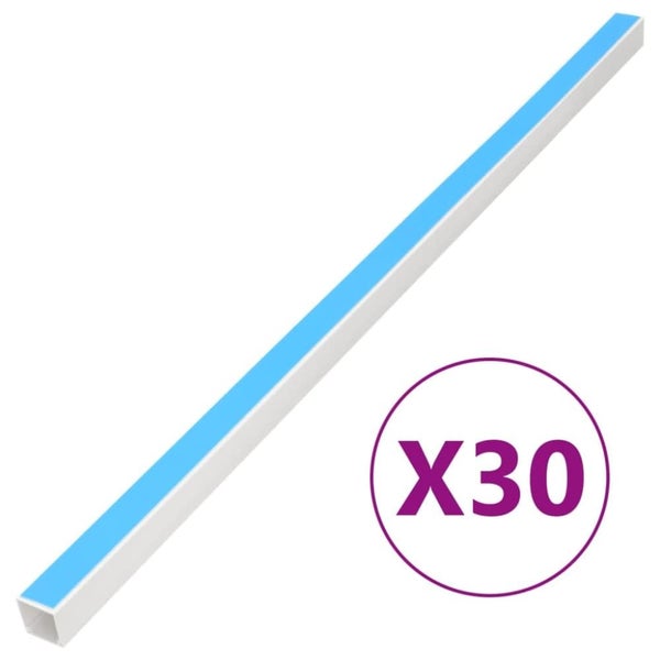 Cable Trunking Self-adhesive 30x20 Mm 30 m Pvc Oppkpk Carousel 1