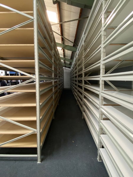 Single Starter Bay Long Span Shelving Carousel 7