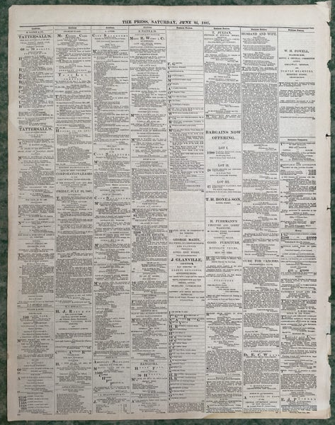 OLD NEWSPAPER: The Press, Christchurch - Saturday, 25 June 1887 Carousel 3