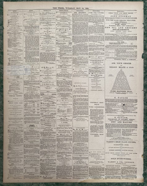 OLD NEWSPAPER: The Press, Christchurch - Tuesday, 24 May 1887 Carousel 3