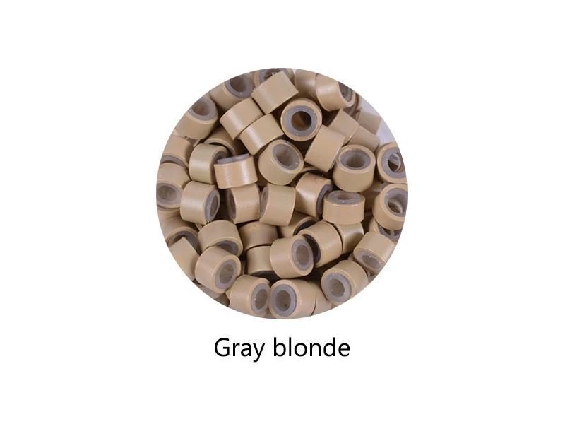 1000 Pcs 5.0mm*3.0mm*3.0mm Microring Con Vite Silicone Micro Rings/Beads For Carousel 1