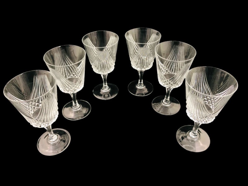 Stunning Crystal D'Arques Tallie Wine Glasses (21121)62967362537603111