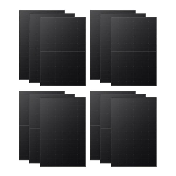 12 Pcs - LONGi Hi-MO LR5-54HTB HPBC Mono 440W Solar Panel Low Light Performance Carousel 2