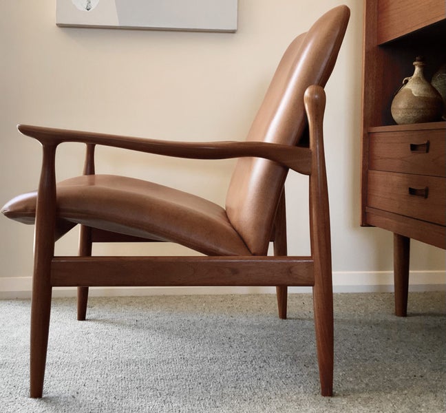Vintage Mid Century Parker Australia #150 Conversation chair C1960s62933735928193113