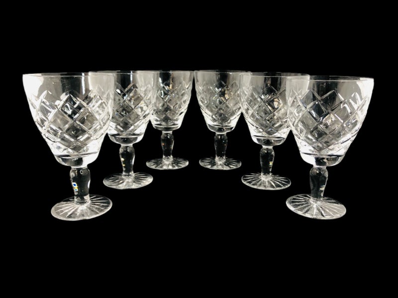 Crystal Stemware x 6 (21122)62971968050177111