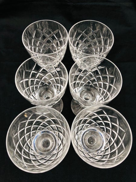 Crystal Stemware x 6 (21122)62971968050177112