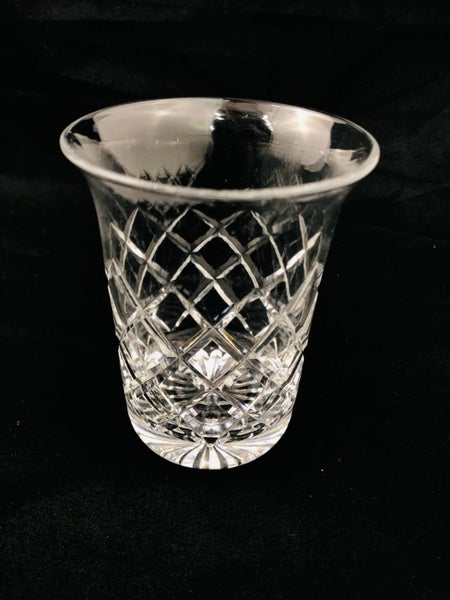 Vintage Crystal Cut Drinking Glasses x 6 (21111)62933722804353112