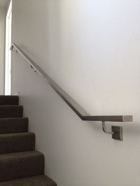 Square Banister Handrail Bracket - Weld on type Carousel 2