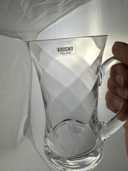 Elegant Krosno Poland Crystal Tankard (21103)62971968009987111