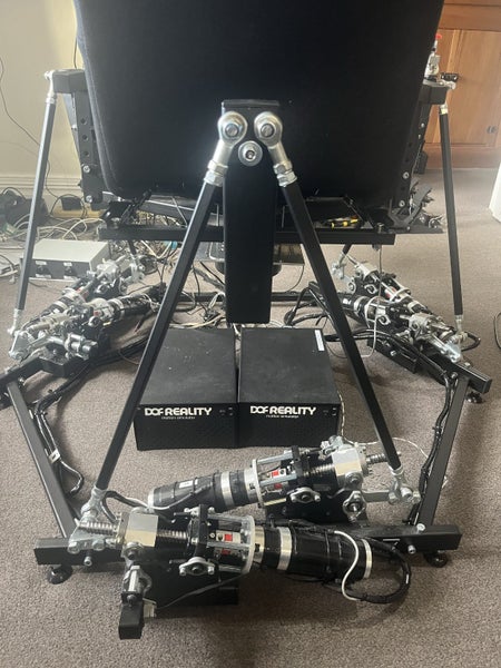 DOF Reality 6DOF Professional Motion Simulator Platform Carousel 2