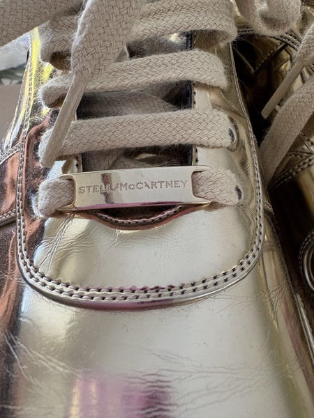 Stella McCartney Gold Trainers Carousel 9