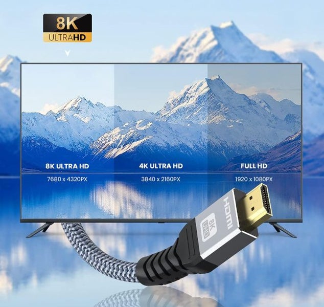 HDMI Cable 8K Ultra HD Video Cord 2M Carousel 3