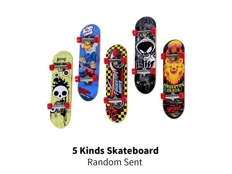 Alloy Stand Plastic FingerBoards Mini Skate De Dedo For Kids Boys Carousel 1