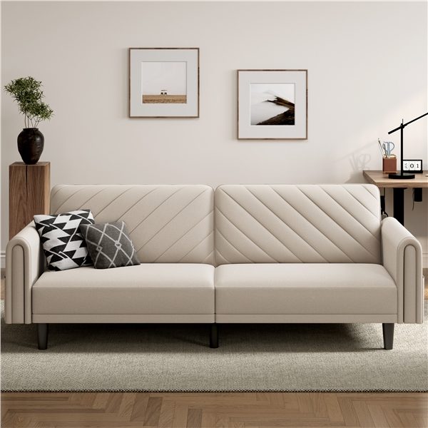 Fabric Convertible Sofa Bed Carousel 14