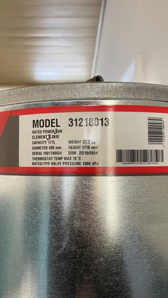 Rheem Hot Water Cylinder Carousel 1