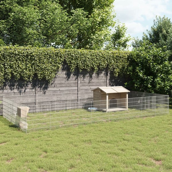 Free Range Animal Enclosure 24-Panel 54X60 Cm Galvanised Iron Ttxotap Carousel 1