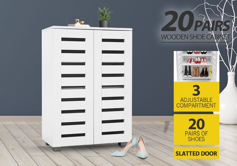 Shoe Cabinet Wooden Shoes Storage Rack Carousel 1