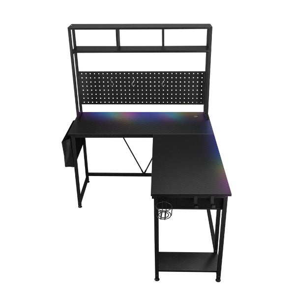 Corner Gaming Desk L Shaped Carousel 13