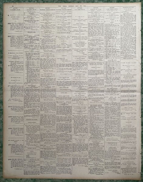 OLD NEWSPAPER: The Press, Christchurch - Monday, 29 May 1911 Carousel 3