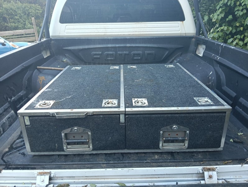 Dual Drawer Locking Ute Toolbox Carousel 1