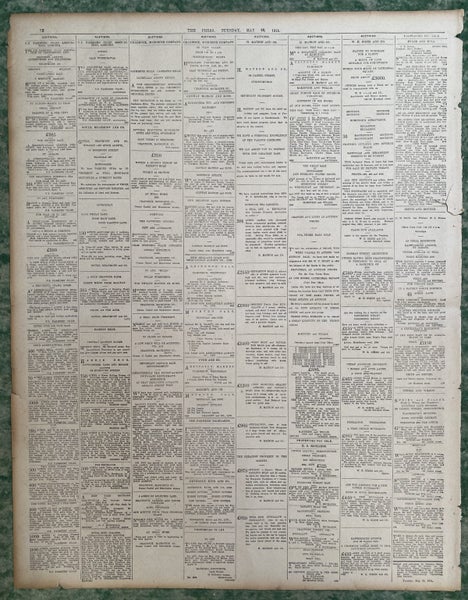 OLD NEWSPAPER: The Press, Christchurch - Tuesday, 23 May 1911 Carousel 3
