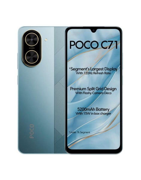 Xiaomi Poco C71 3GB 64GB 4G Dual Sim Smartphone (Brand New