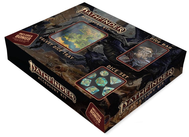 MDG Pathfinder Bundle Dice Set/Dice Bag/Dice Tray by - Carousel 1