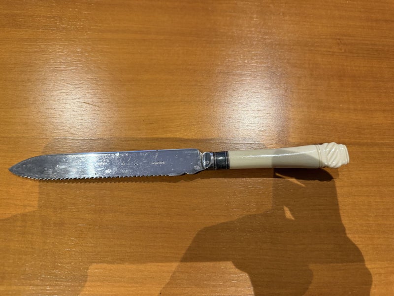 Vintage Bone Handle Cake Knife Carousel 2