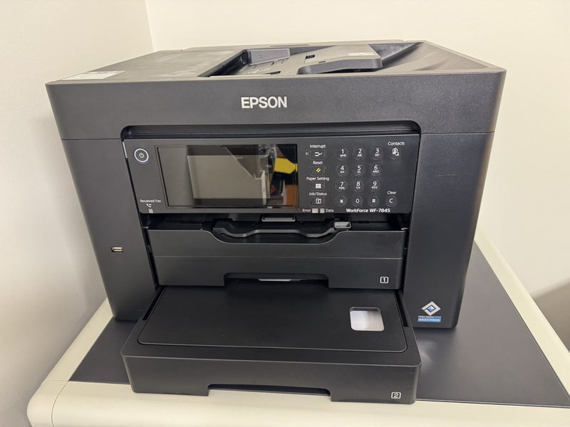 Epson Workforce WF-7845 A3 Printer Carousel 2