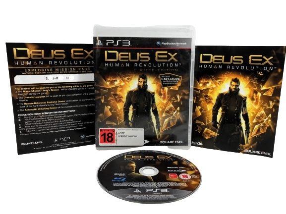 DEUS EX: Human Revolution (PS3) *EXCELLENT + COMPLETE* Carousel 2