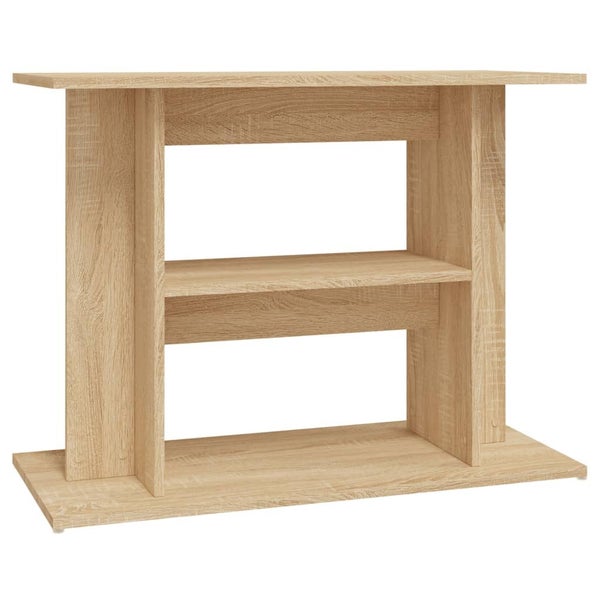 Aquarium Stand Sonoma Oak 80X35X60 Cm Engineered Wood Nttpin Carousel 2