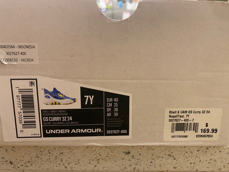Under armour Curry 3z kids shoes Carousel 2