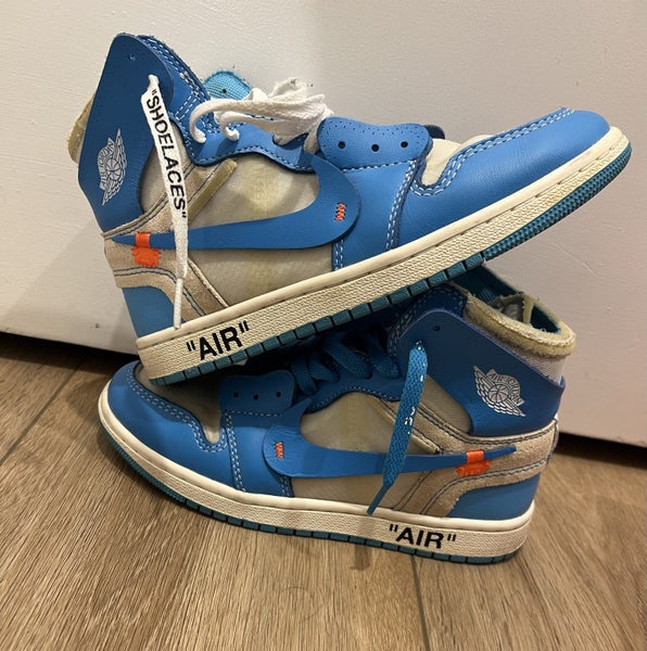 Nike Off-White x Air Jordan 1 Retro High OG “UNC” 2018 Carousel 1