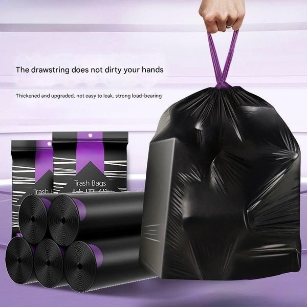 6 Rolls of Kitchen Trash Bags 50×55cm Carousel 1