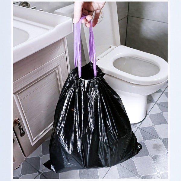 6 Rolls of Kitchen Trash Bags 50×55cm Carousel 8