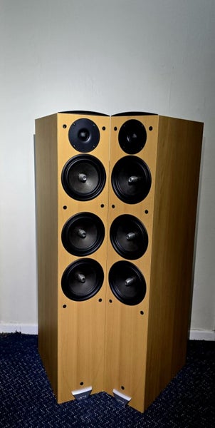 Jamo E875 3 Way Floorstanding Speakers 8 ohms 150w – Made in Denmark Mint!!62932736776707114