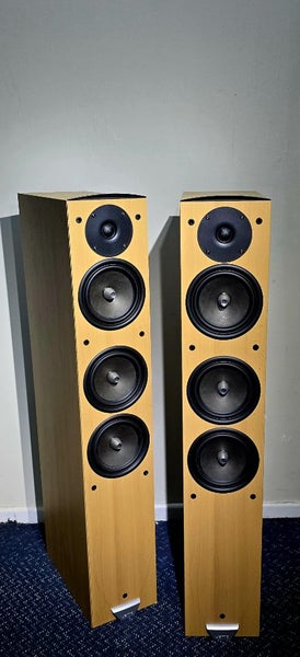 Jamo E875 3 Way Floorstanding Speakers 8 ohms 150w – Made in Denmark Mint!!62932736776707111