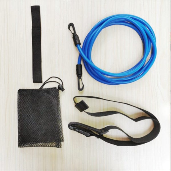 4M Swim Trainer Belt Swimming Resistance Tether Leash Pool Training Harness Carousel 2
