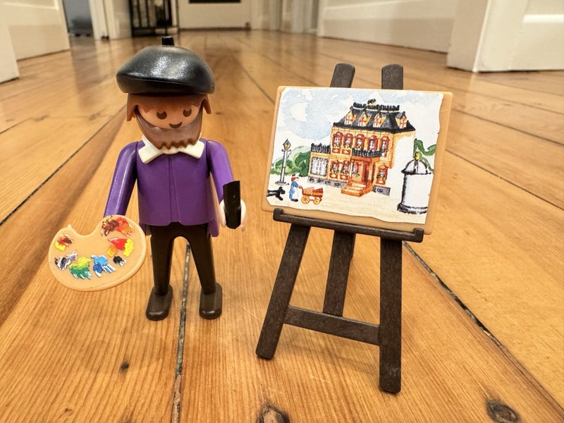 Playmobil Artist and Easel Set Carousel 1