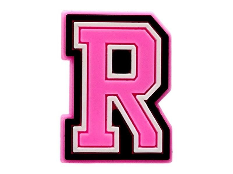 1pcs Pink Letters Shoe Charms For Sandals Jeans Pins Badge Unisex Party Favors Carousel 1