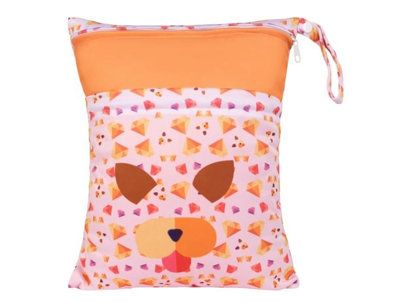 U PICK ALVABABY Cloth Diaper Bag Waterproof Nappy Bag Reusable Baby Diaper Bag Carousel 1