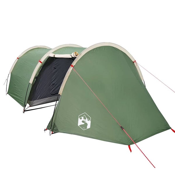 Camping Tent Tunnel 4-Person Green Waterproof Katka Carousel 2