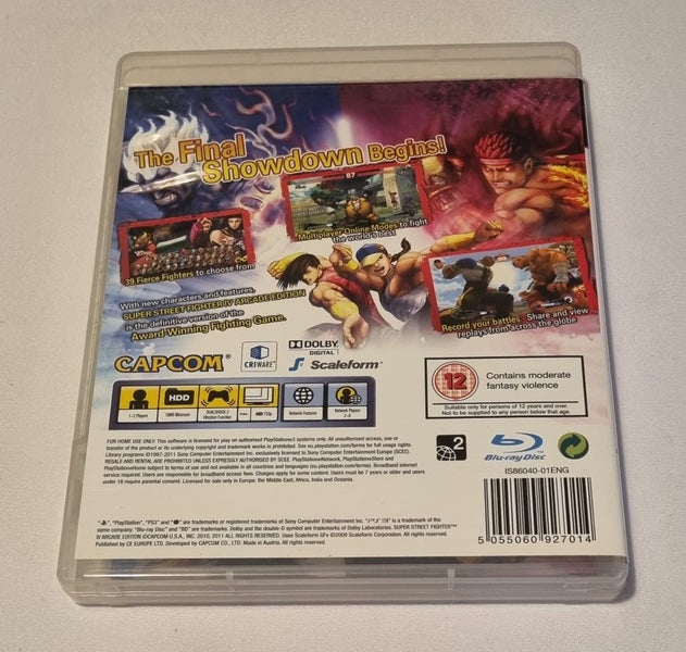 Super Street Fighter IV Arcade Edition - CIB COMPLETE W/ MANUAL-TESTED Carousel 3