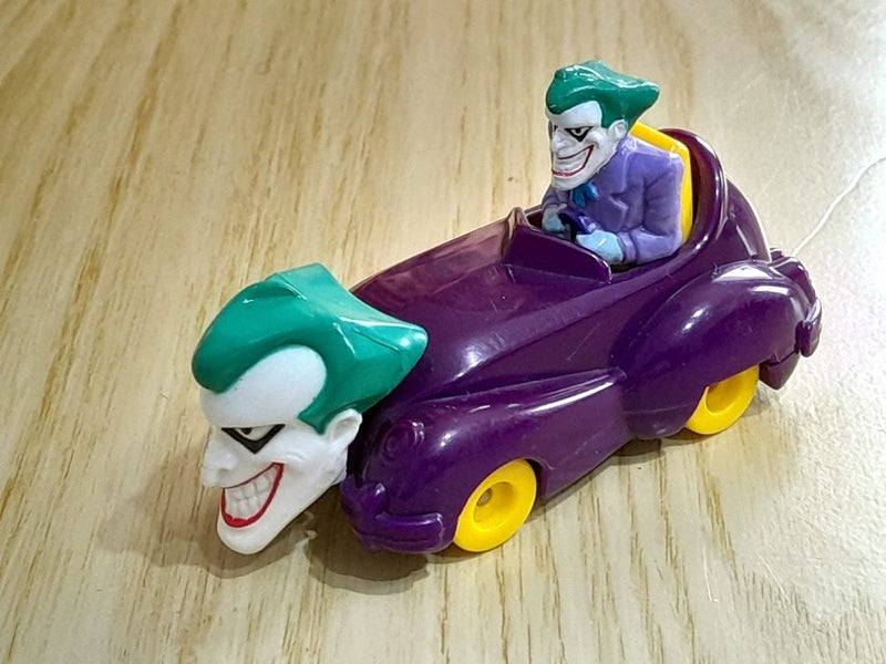 1993 McDonald's DC Comics Batman The Animated Series Joker Mobile Carousel 1