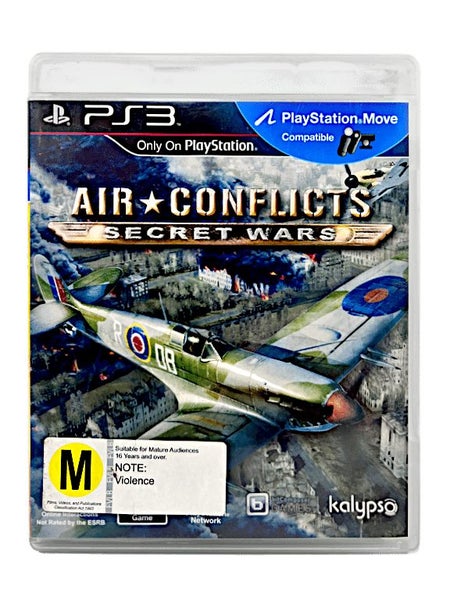 Air Conflicts: Secret Wars (PS3 - ALTERNATE PRINT) *MINT COMPLETE* Carousel 2
