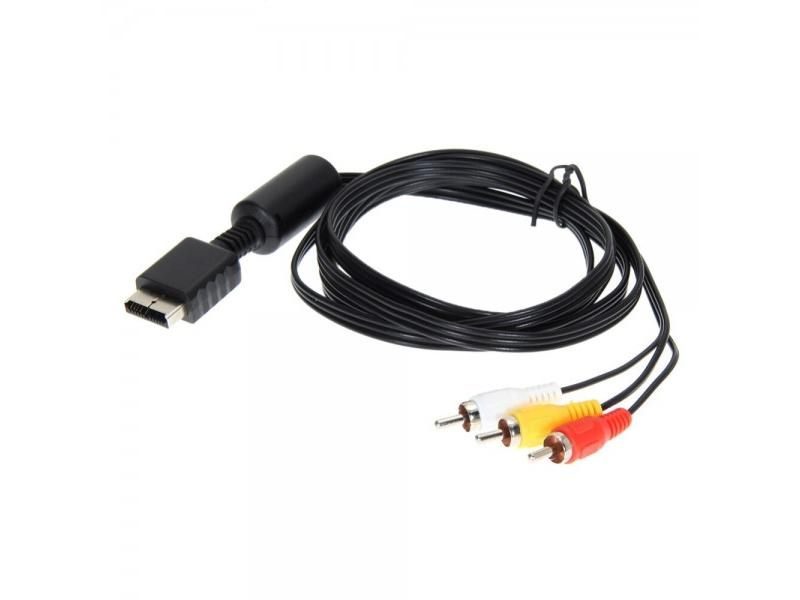 ALLOYSEED For SONY PS2 PS3 Nest 6FT Gamepad Cable Length 1.8M Audio Video AV Carousel 1