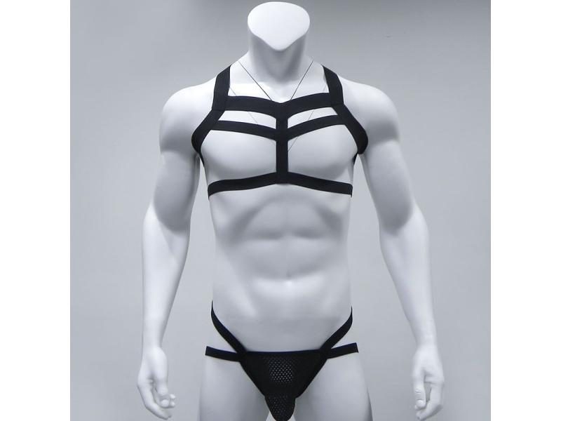 Core Keywords Bondage Mens Harness Thongs Set Rewritten Title Mens Bondage Carousel 1