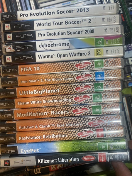 * bulk buy x PSP games ** Carousel 1